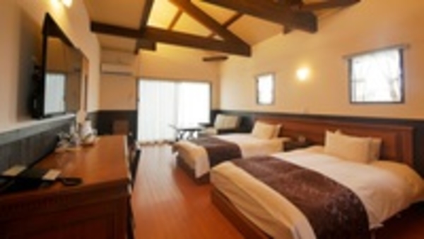 洋室ツインルーム+ソファーベッド